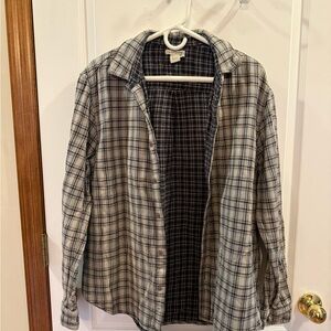 Plaid Casual Button Down Shirt
